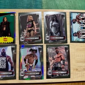 WWE Topps Chrome 2025 Trading Cards  - Alexa Bliss, Kofi Kingston, More